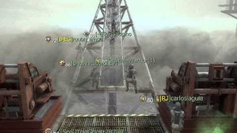 MW3 Infected Throwing Knife during MOAB