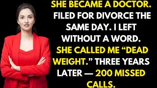 I Paid for Her Medical School. She Gave Me Divorce Papers on Graduation Day | A Story Of Betrayal