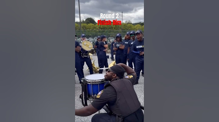 Cop Vs Drumline Kid Part 2 Finale Snare Drum Battle