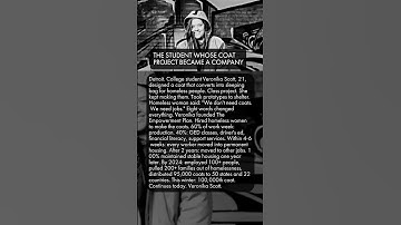 🧥🤝 THE STUDENT WHOSE COAT PROJECT BECAME A COMPANY