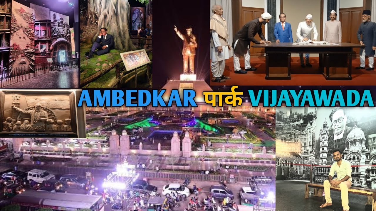 Ambedkar park vijayawada | Ambedkar park night video | Rahul Vlogs