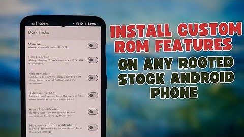 Must-Have Lsposed Module! Dark Tricks Transforms Your Stock Android
