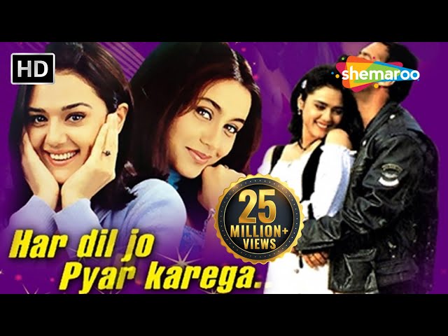 सलमान, प्रीती और रानी की रोमांटिक मूवी | Har Dil Jo Pyar Karega (HD) Salman Khan, Rani, Preity class=