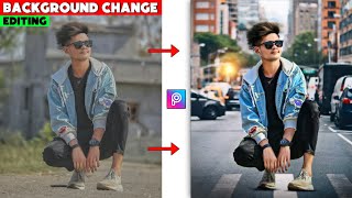 PicsArt Background change Photo Editing in 1 Minute🔥 #shorts screenshot 4