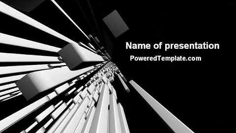 Abstract Parallels PowerPoint Template by PoweredTemplate.com