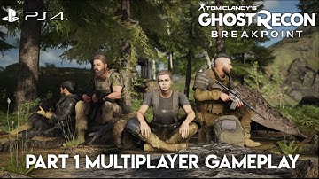GHOST RECON BREAKPOINT PS4 GAMEPLAY // PART 1 MULTIPLAYER LIVE STREAM