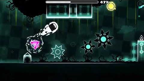 Geometry Dash - Glimmer - By: SaabS - Normal - (ALL COINS)