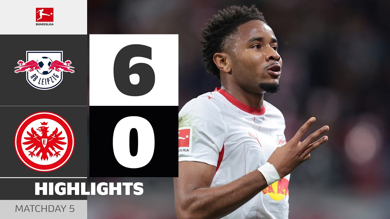 [분데스리가] NKUNKU-HATTRICK At INSANE Win! | RB LEIPZIG – EINTRACHT FRANKFURT | Highlights | Bundeslig