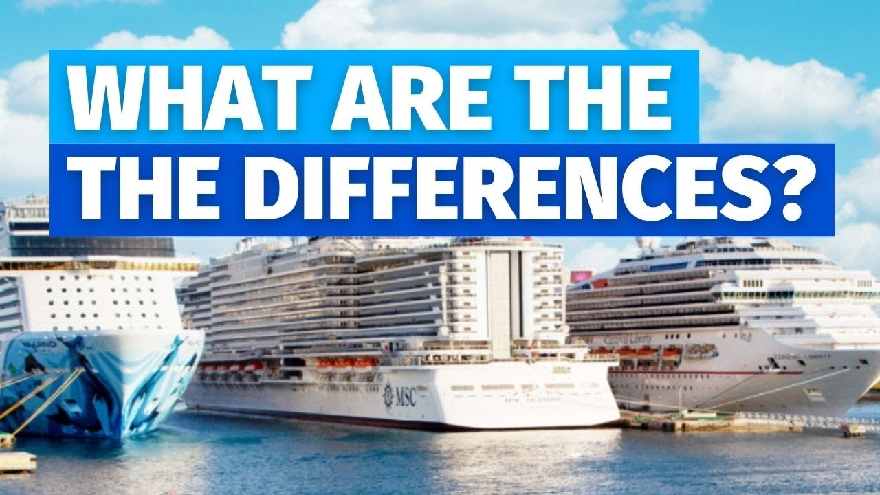difference between the cruise lines