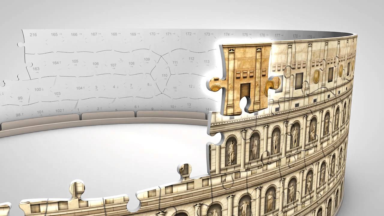 Y equipo Abrasivo Feudal Ravensburger 3D Puzzle® Coliseo - YouTube