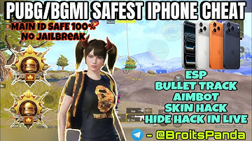 PUBG/BGMI VERSION 4.1 SAFEST IOS/IPAD HACK | BGMI NO JAILBREAK IPHONE CHEAT | PUBG MOBILE IPHONE MOD