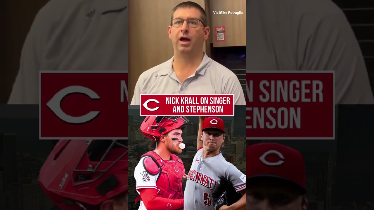 Nick Krall explained the reasoning behind not moving Tyler Stephenson or Brady Singer.