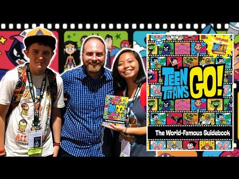 Teen Titans Go! The World-Famous Guide Book | Author Interview | DC Kids