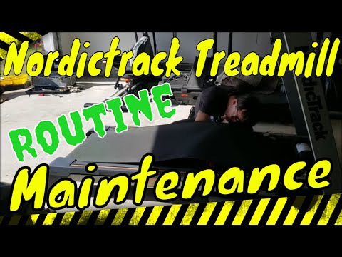 Preventative Maintenance On A Nordictrack Treadmill