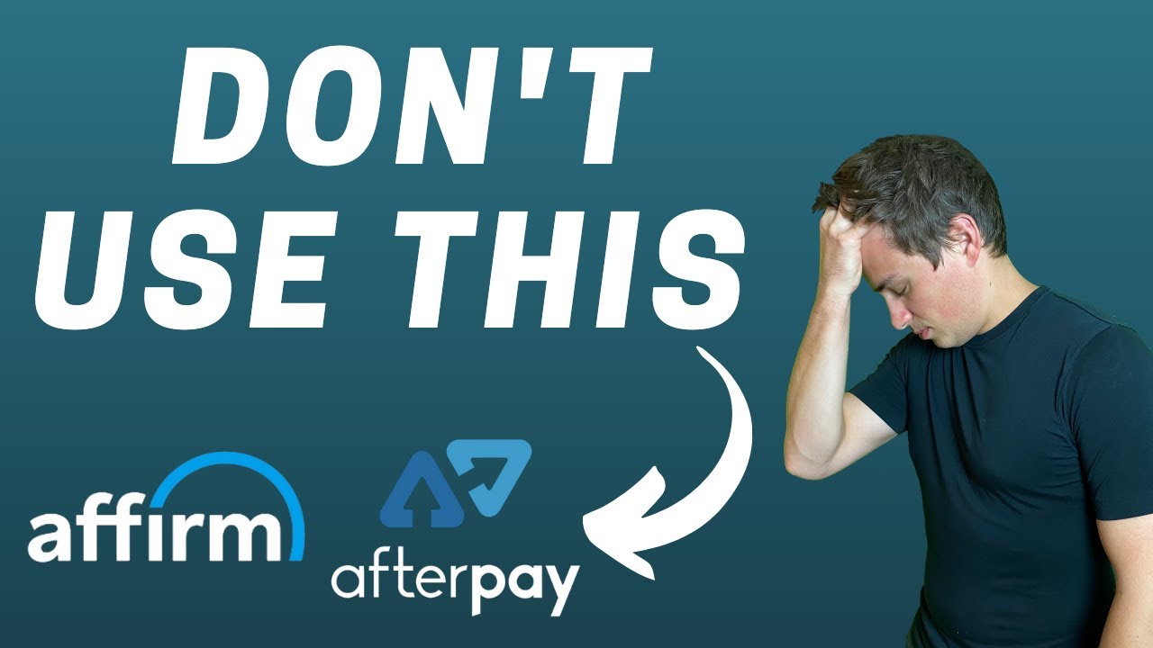 Never Use Affirm Or Afterpay! Lessons Learned!