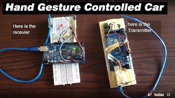 How to make hand gesture control Car/Robot Arduino -  Part 1