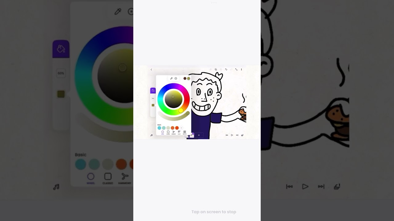 Drawing my restaurant “MrLev Burger”