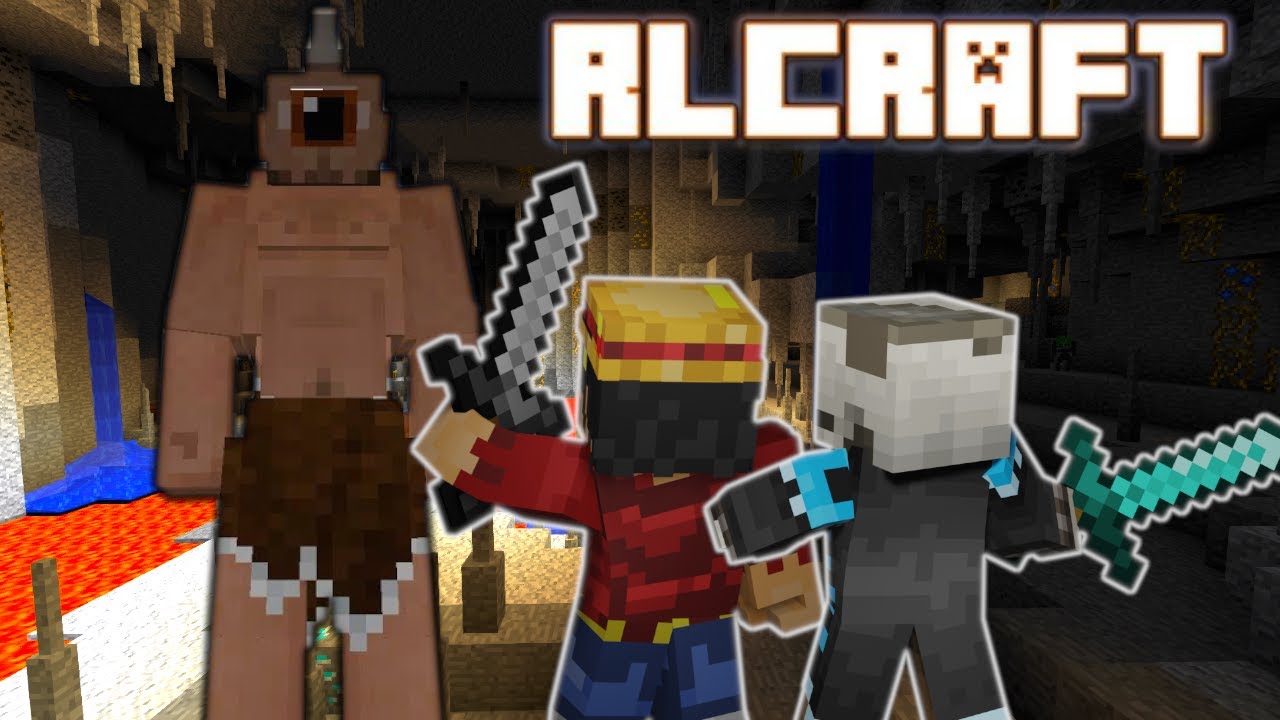 We Found A Cyclops In A Cave With Gold | Minecraft {RLCraft} - YouTube