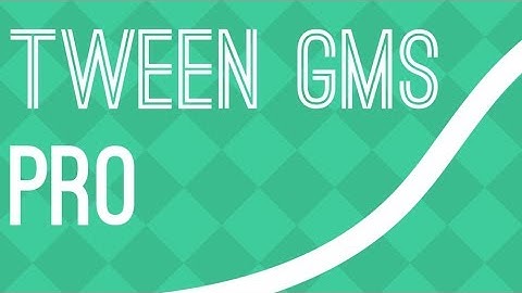 TweenGMS Setup (GameMaker Studio 2)