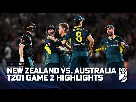 New Zealand vs. Australia - T20I Series: Game 2 - Full Match Highlights I 23/02/24 I Fox Cricket