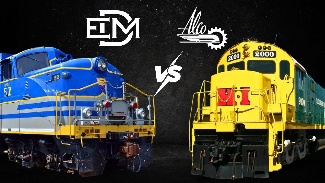 The Locomotive Wars: EMD vs Alco