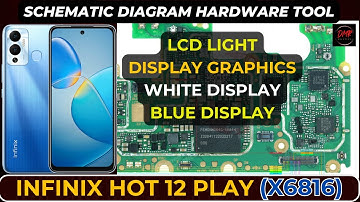 Infinix Hot 12 Play (X6816) LCD Display Light & Graphics  | Hardware Schematic Diagram | DMR