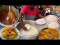 This Man Sells Khichuri or Khichdi Chicken Curry Rice with Fish Curry! Extreme Lunch Skills! #BdFood