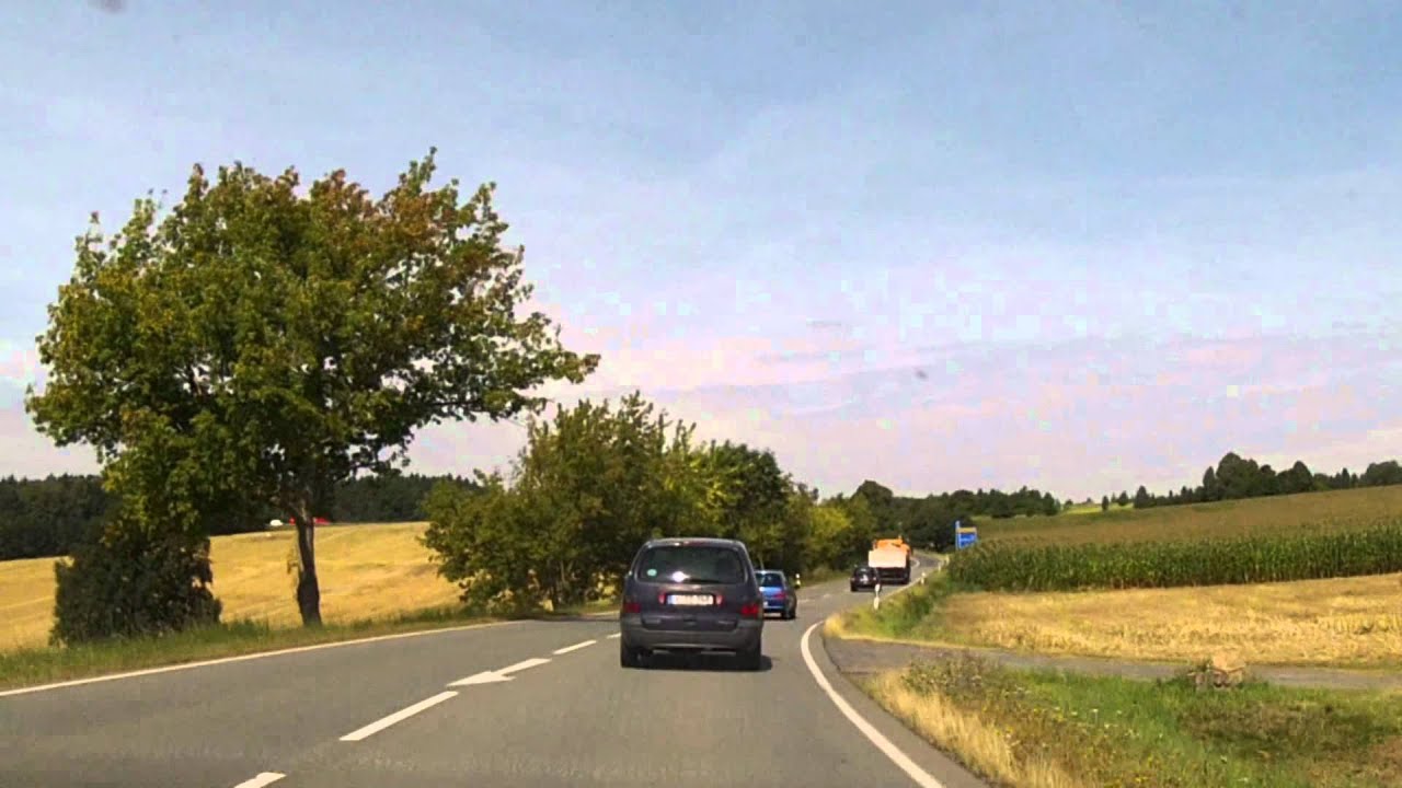 Auerbach nach Neumark Vogtland - YouTube