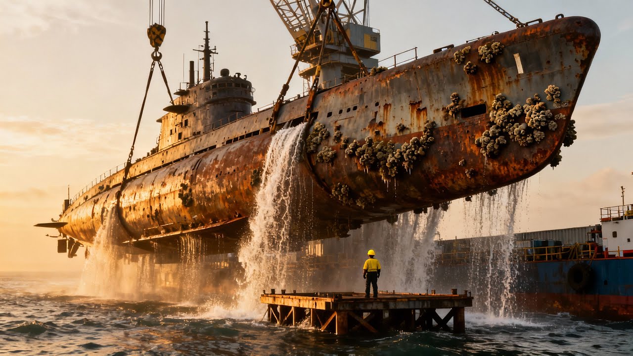 Recovering a Sunken German U-Boat: The Impossible WWII Salvage