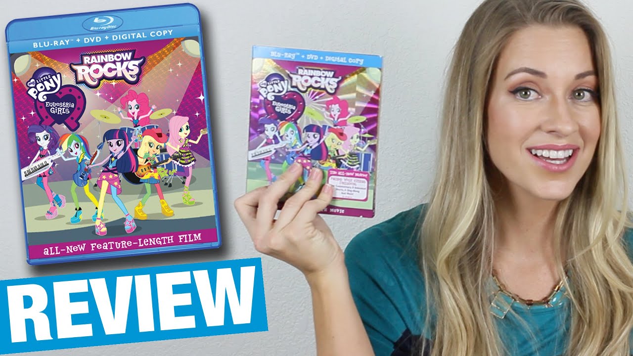 The Brick Castle: My Little Pony Equestria Girls: Rainbow Rocks DVD review  and giveaway