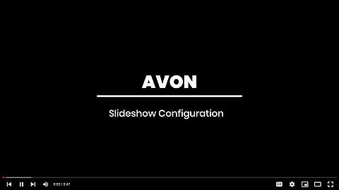 Slideshow Configuration |  Avone - Multipurpose Shopify Theme.