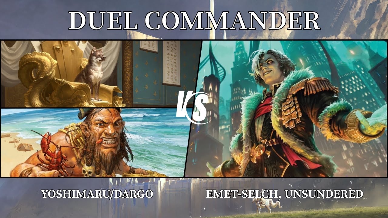 MAGIC THE GATHERING | DUEL COMMANDER - Yoshimaru, Ever Faithful, VS Emet Selch, Unsundered #4