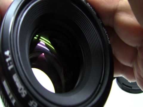 Canon EF50mm F1.4 USM - YouTube