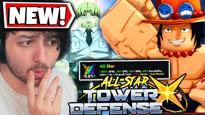 Getting the *NEW* Update 1 Units in All Star Tower Defense X!
