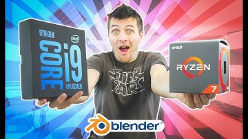 INTEL vs AMD - the Best Overall CPU in Blender?
