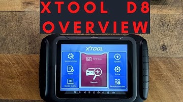 XTOOL D8 Scantool overview