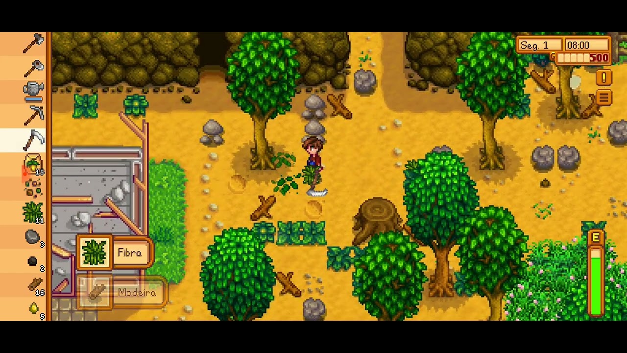 stardew valley começo de gameplay - YouTube