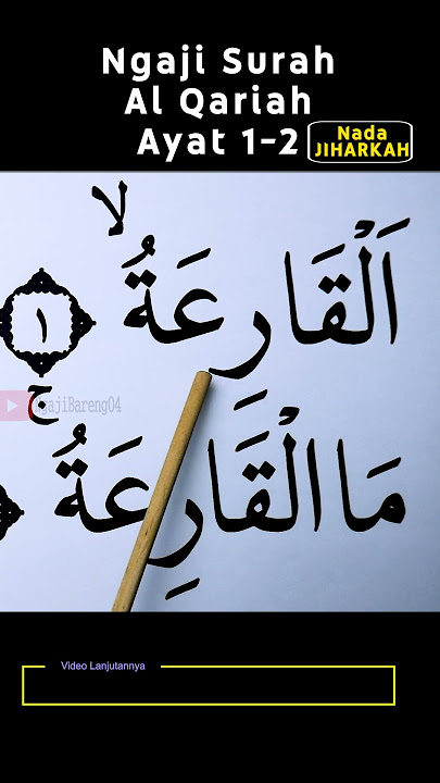 Ngaji Lansia Surah Al Qariah  Ayat 1-2 Nada Jiharkah#belajarquran #ngajiversilansia #belajarmengaji