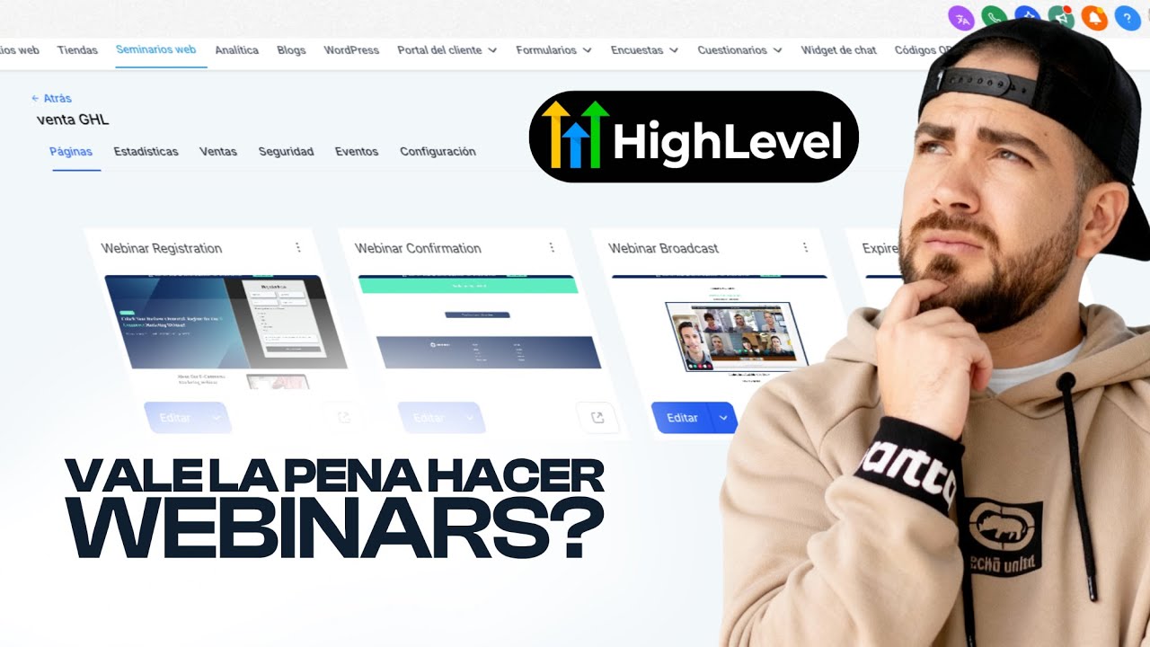 Webinars en Go High Level: El Secreto Revelado
