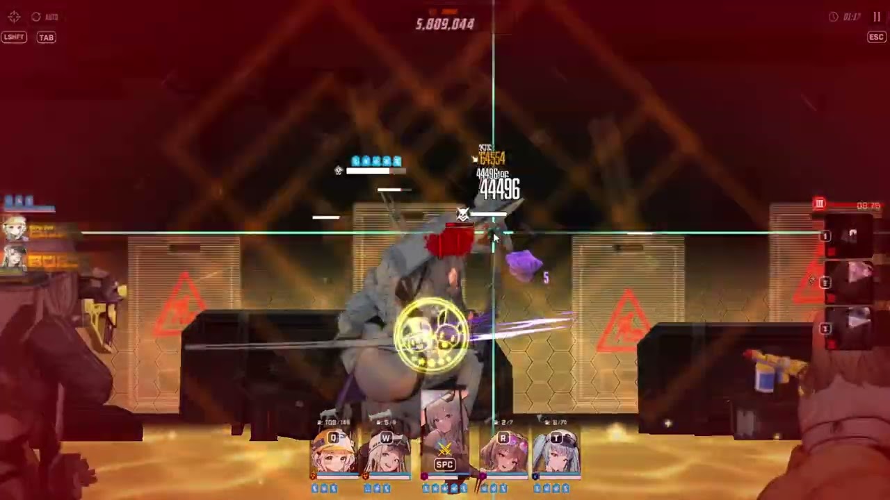 NIKKE Summer alter Anis interaction with Scarlet