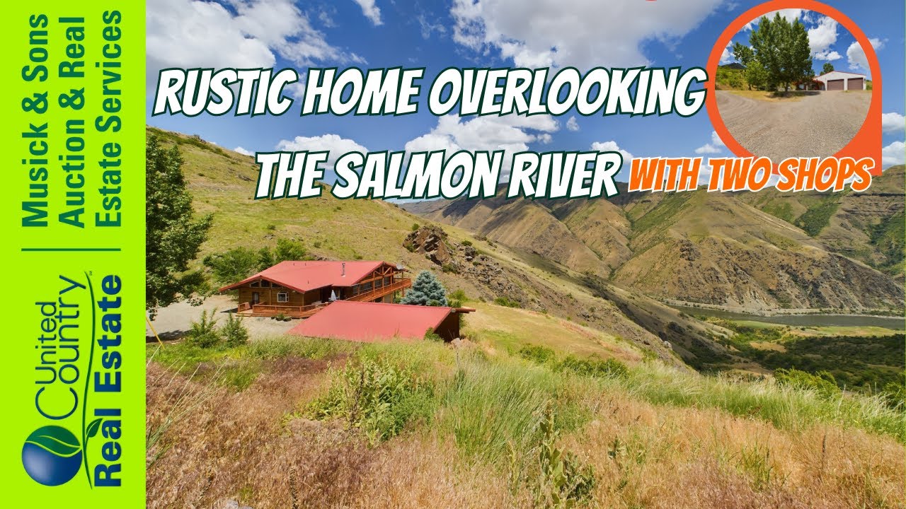 Rustic home overlooking the Salmon River White Bird, Idaho SOLD! YouTube