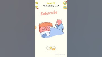 delete puzzle - brain games - level 25 what is hiding here