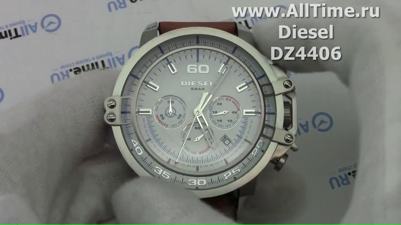 Обзор. Мужские наручные часы Diesel DZ4406 с хронографом