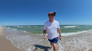 insta360 X6 beach test