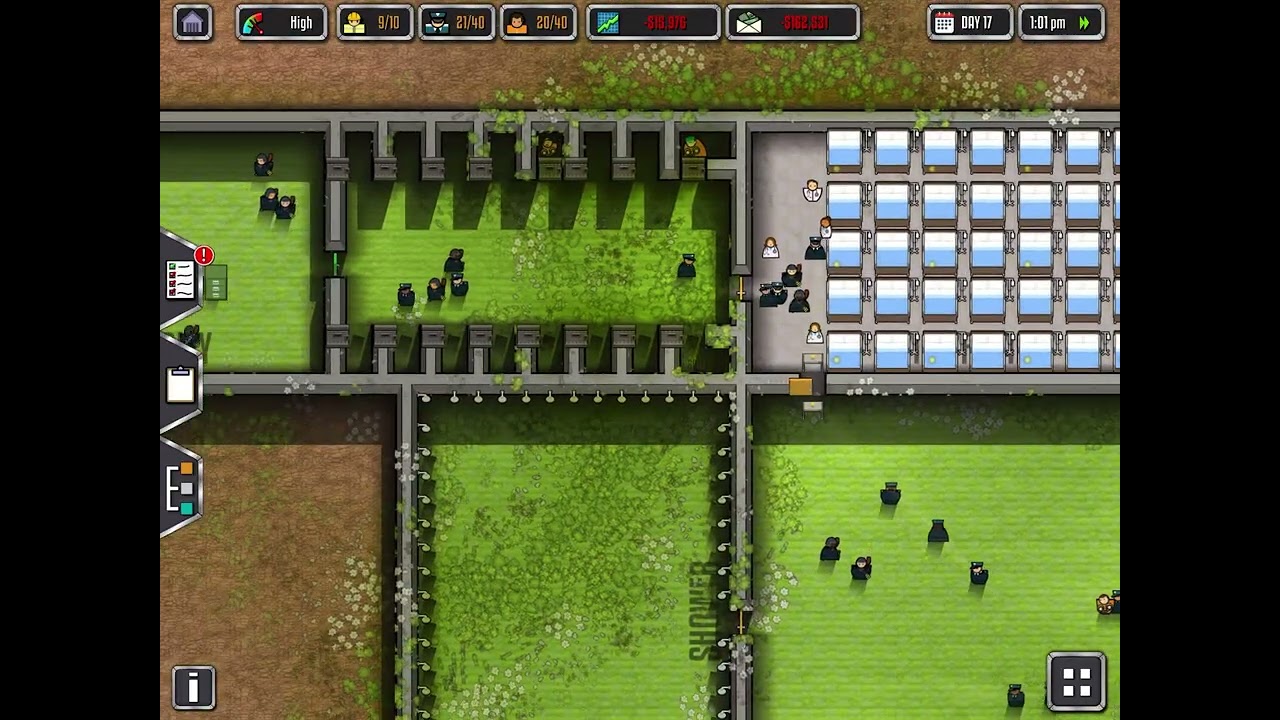 Prison Architect Confidential Informants recruited