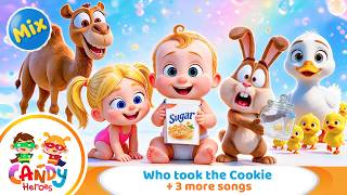Who Took the Cookie 🍪 I Have a Little Camel 🐫 Five Little Ducks 🦆 & More | Candy Heroes Compilation