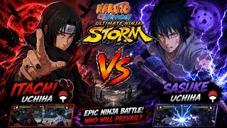 ITACHI VS SASUKE | EPIC FIGHTS 🔥|  NARUTO ULTIMATE NINJA STORM GAMEPLAY |  DATTEBAYOOO  screenshot 3