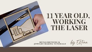 Working with my son (proud mom) on a CO2 Laser design - Estona Metalsmithing & DIY Projects
As a proud mom, I just had to share this video with you. My son joined me in my workshop for a day. He could pick his favorite project and he decided he wanted to make something with the CO2 laser by @monportlaser. We had such a fun time and I am really proud of his efforts! Working with my son (proud mom) on a CO2 Laser design - Estona Metalsmithing & DIY Projects