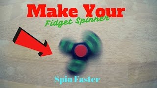 HOW TO MAKE ANY FIDGET SPINNER GO FASTER!!! - No Materials Needed!!!
