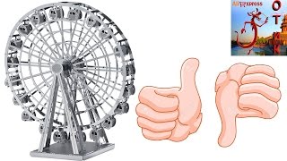 Zoyo колесо обозрения 3d metal model. Металлический конструктор колесо обозрения